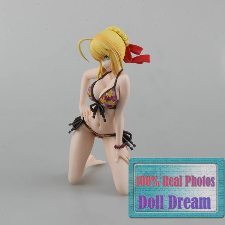 Японская привлекательная аниме фигурка Fate Extra Alter Nero бикини в стиле сейбер