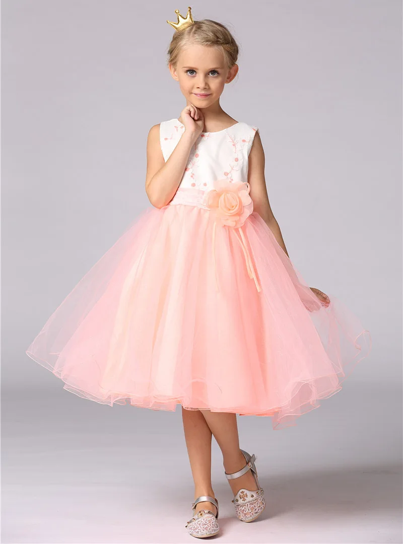 DO DOWER Little Girls robe vestidos dresses baby clothes boutique