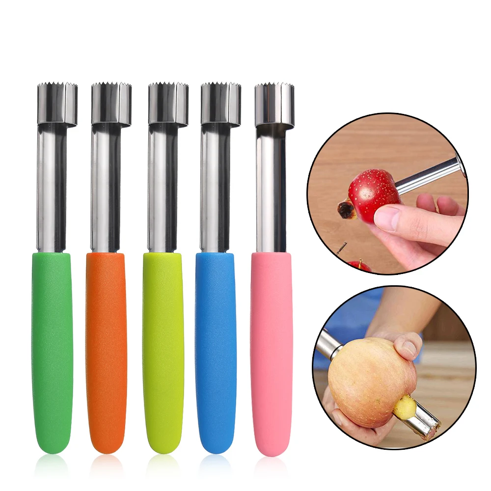 1Pcs Useful Kitchen Supplies Stainless Steel Fruit Core Seed Remover