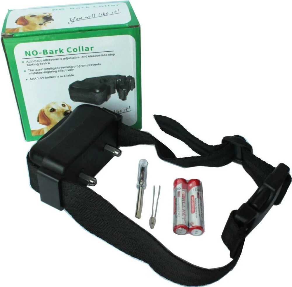 

Auto Static Shock Anti No Bark Control Collar for Training Dog Stop Bark collar