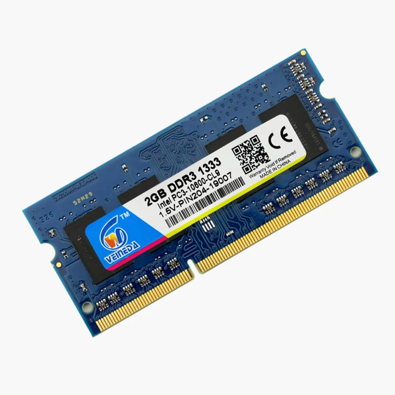 Ноутбук с оперативной памятью DDR3 2gb 1333 ddr3 1,5 V PC3-10060 so-dimm Память Ram DDR 3 1066 PC3-8600 204pin для ноутбука