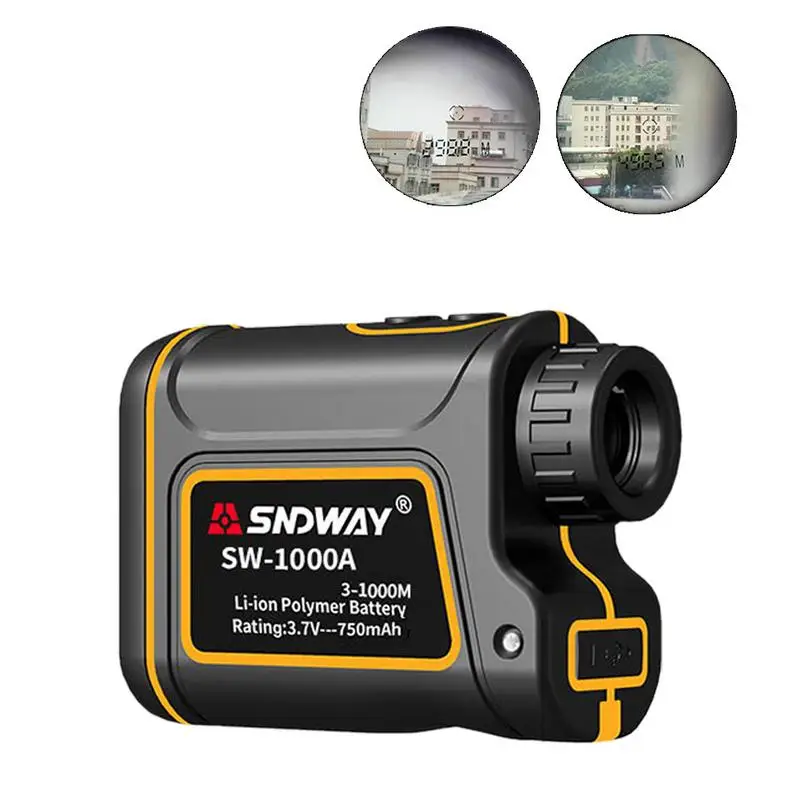 

Distance Meter 1000M Laser Rangefinder 7X Monocular Telescope For Hunting Golf Rangefinder Laser Meter Distance