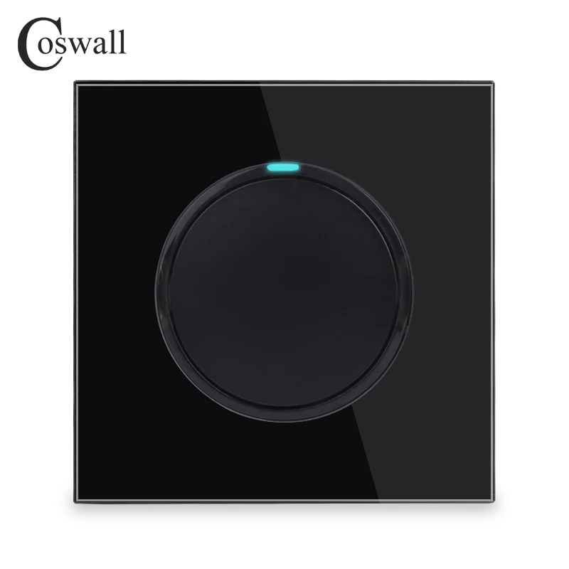 Coswall 1 Gang 2 Way случайный нажмите кнопку ВКЛ/ВЫКЛ лестницы настенный светильник