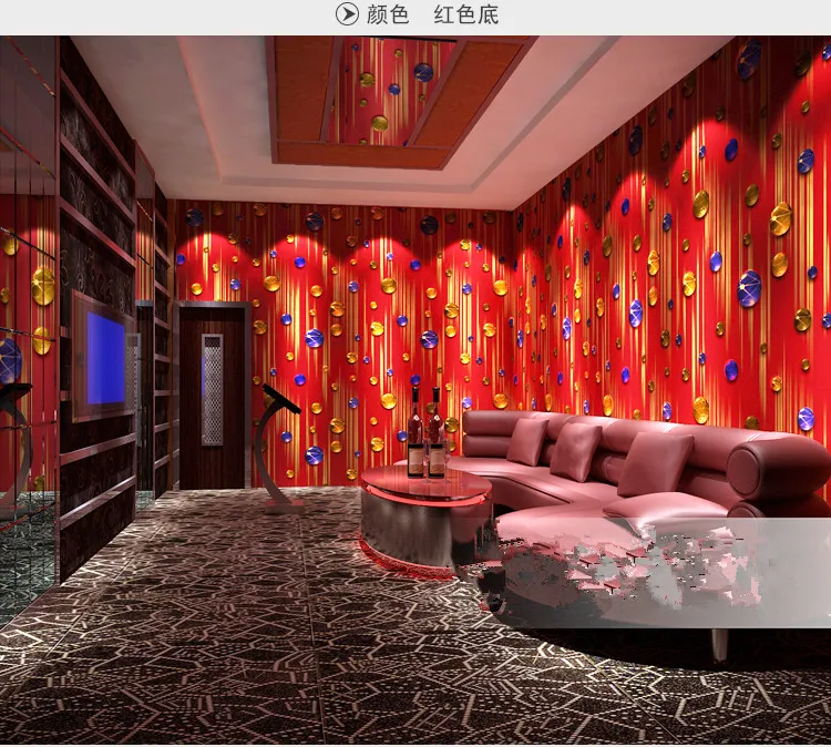 Новая современная мода обои 3d Светоотражающая вспышка караоке настенная ткань тема фоновая стена отеля коридор бар настенная бумага кофе