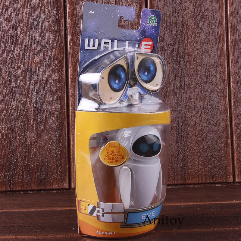 Wall-E Робот Wall E & EVE ПВХ фигурку Коллекция Модель игрушки куклы 6 см