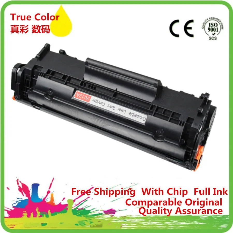 Совместимый тонер картридж ZCA Q2612A Q2612 2612A 12A 2612 сменный для Laserjet 1010 1020 1015 1012 3015 3020 3030