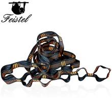 2 шт. может держать 2000 кг Открытый Отдых гамак и Подвесные качели специальные привязывающая веревка