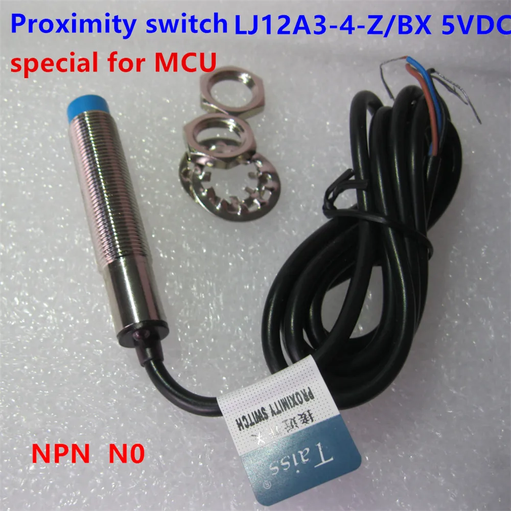 

1PC M12 4mm sensing DC 5V NPN NO LJ12A3-4-Z/BX-5V cylinder inductive proximity sensor switch work voltage 5VDC special for MCU