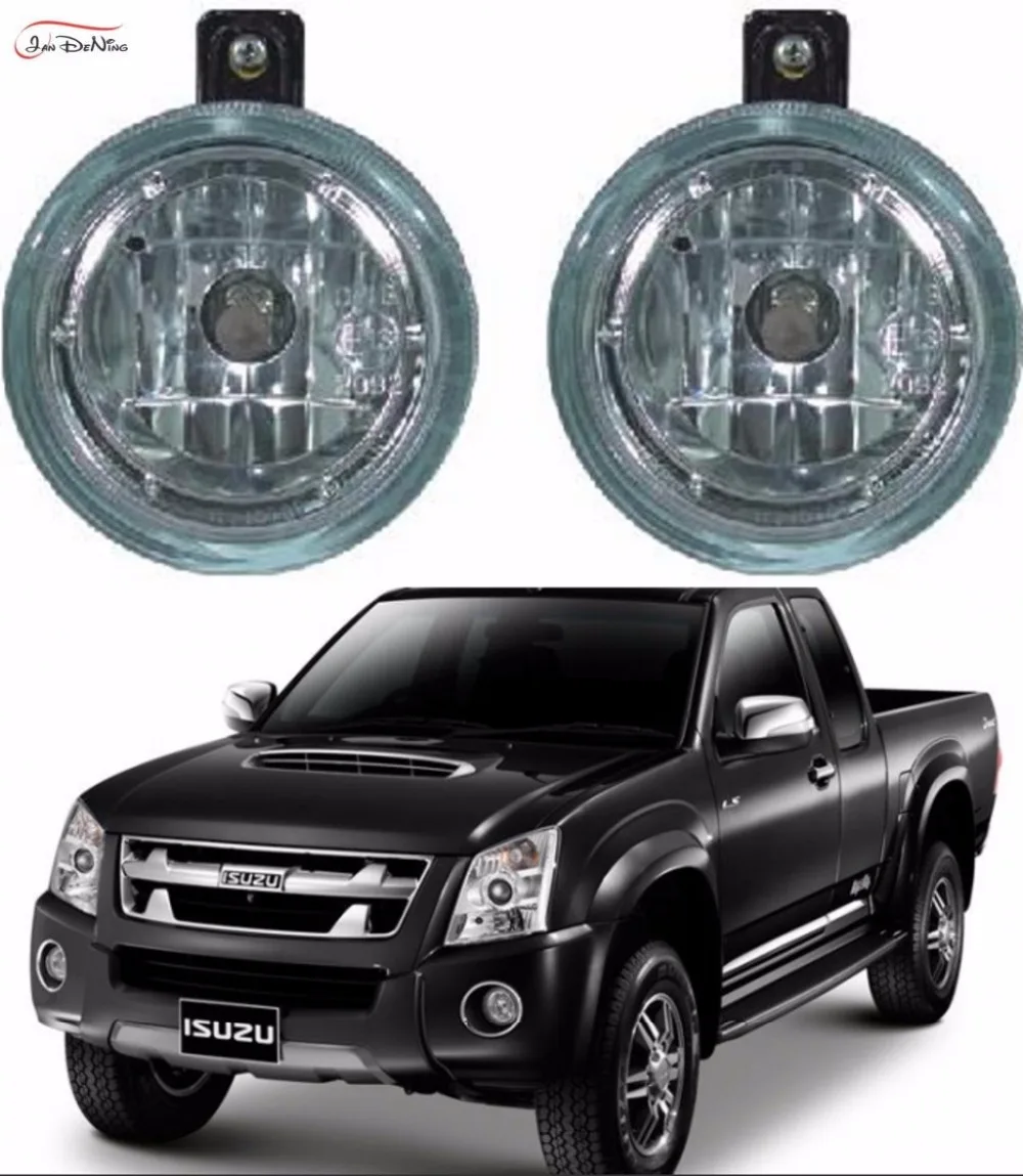 JanDeNing Автомобильные противотуманные фары для ISUZU D-MAX 2007-2011 передняя противотуманная фара Замена Монтажный комплект(одна пара