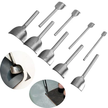 

1PC Leather Craft Half-Round Cutter Punch Tools DIY Leather Belt Wallet Strap Cowhide Punches Set Leathercraft Tools