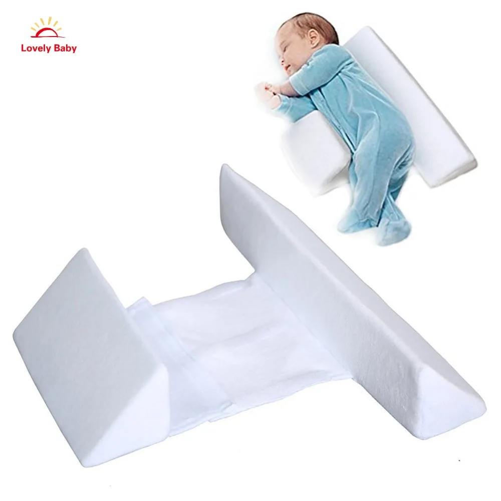 

Newborn Baby Sleep Pillow Adjustable Support Infant Sleep Positioner Prevent Flat Head Shape Anti Roll Pillow Nursing Pillow