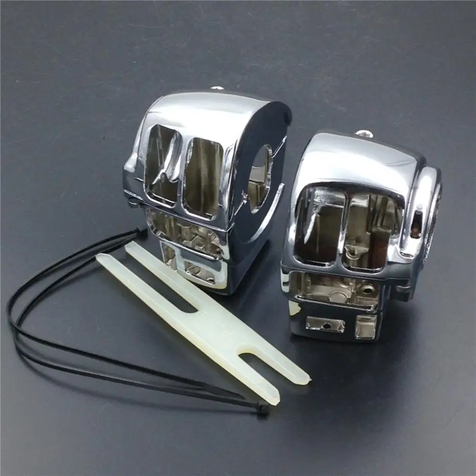 Крышка корпуса переключателя для Harley Touring Electra Glide Road King FLTRH FLHTCUTG хромированные