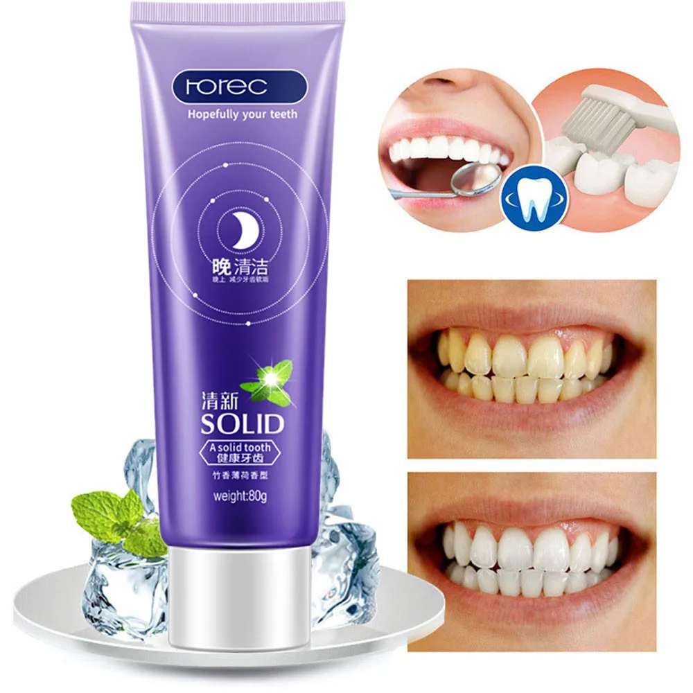 

2019 New High Quality Fresh Breath Toothpaste Bamboo Peppermint Care Gingiva Oral Care Toothpaste Oral Care Drop Shipping