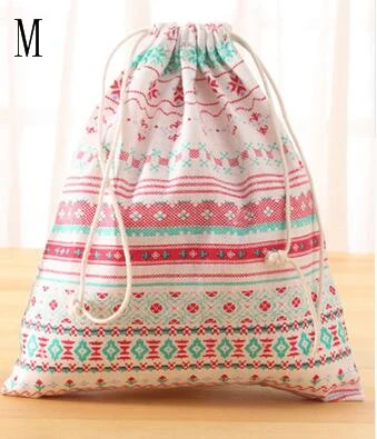 ETya/Новинка; многофункциональная сумка на шнурке для путешествий; женские косметички; чехол для организации; тканевая сумка для мытья обуви - Цвет: Nations Wind  M