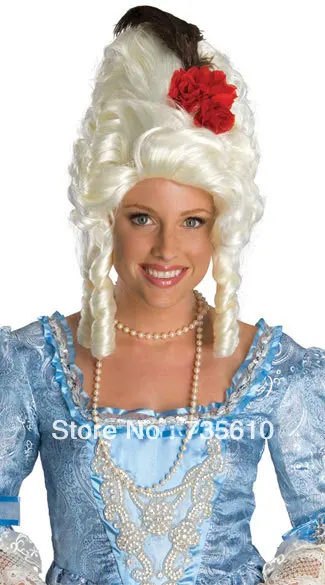 Queen Vintage Nobility Women S Short Hair Curly Hair Masquerade