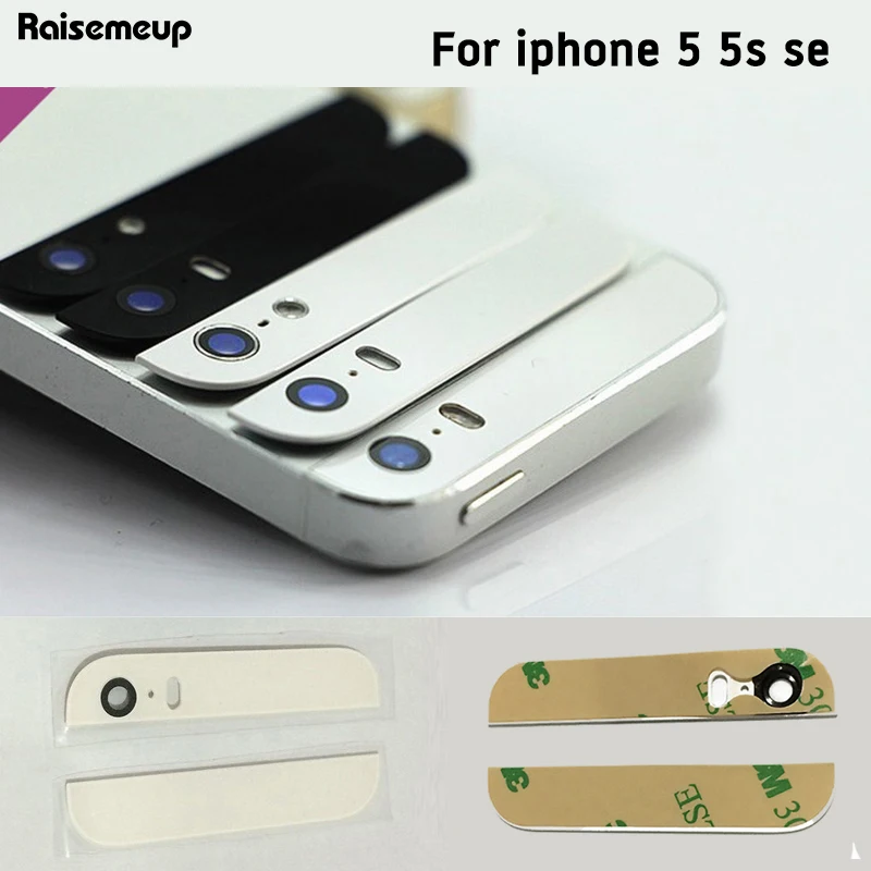

Back Cover Glass Rear Housing for iphone 5 5S SE Assemble housing Top Button up down Replacement Parts with Camera Flash Lens