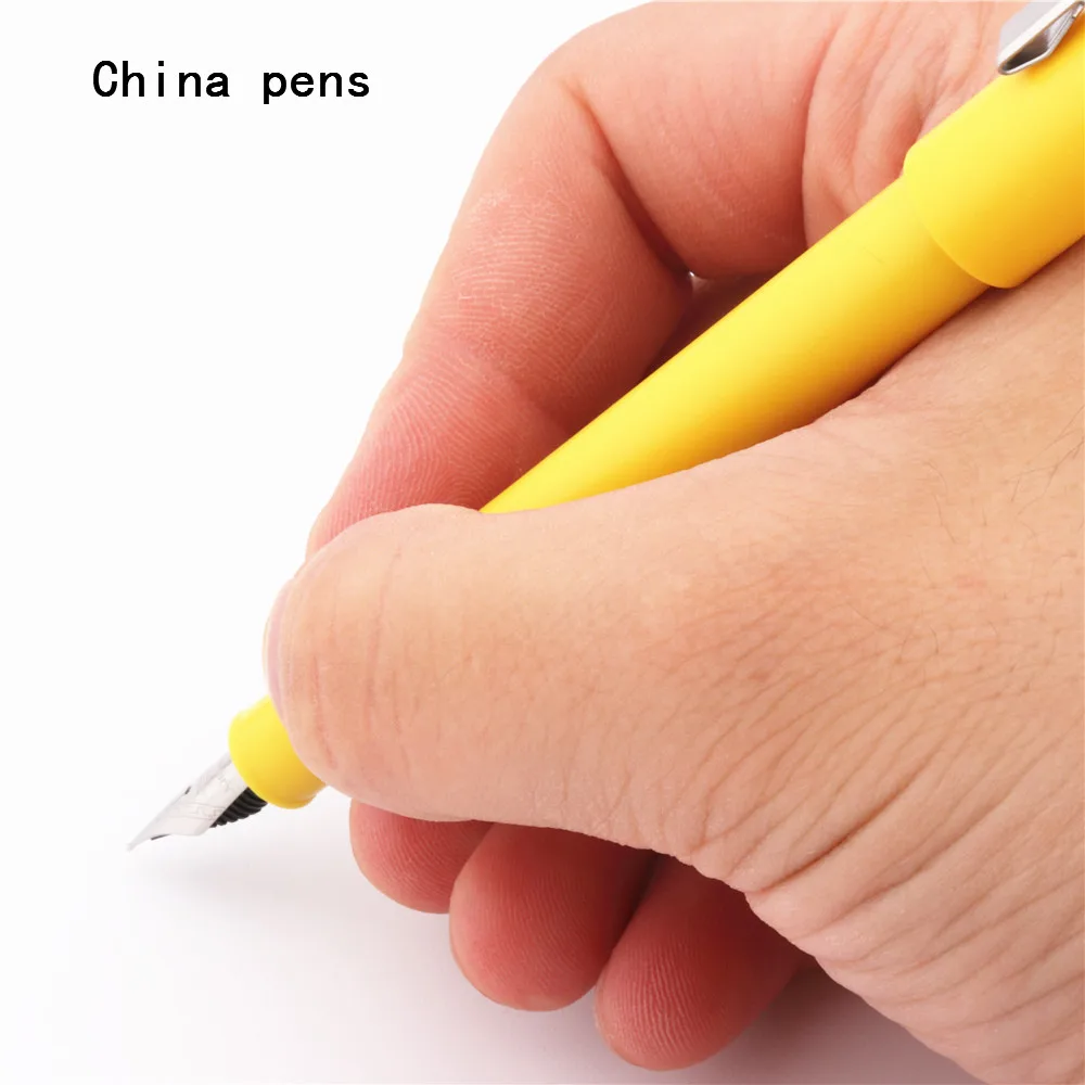 Роскошные качественные новые Jinhao 994 школьные офисные канцелярские принадлежности Тонкое Перо круглый корпус перьевая ручка новая детская тренировочная чернильная ручка