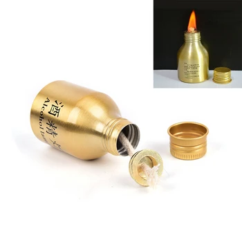 

1PCS Portable Mini Metal Lamp Alcohol Liquid Stoves For Outdoor survival Camping Hiking Travel Wholesale