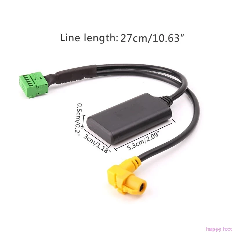 Новый MMI 3G AMI 12 контактный Bluetooth подключения к разъему AUX адаптер Беспроводной
