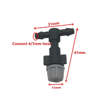 

F112 (100PCS)Micro Drip Irrigation Watering Sprinklers,Atomization nozzle Water Control Garden Sprayer