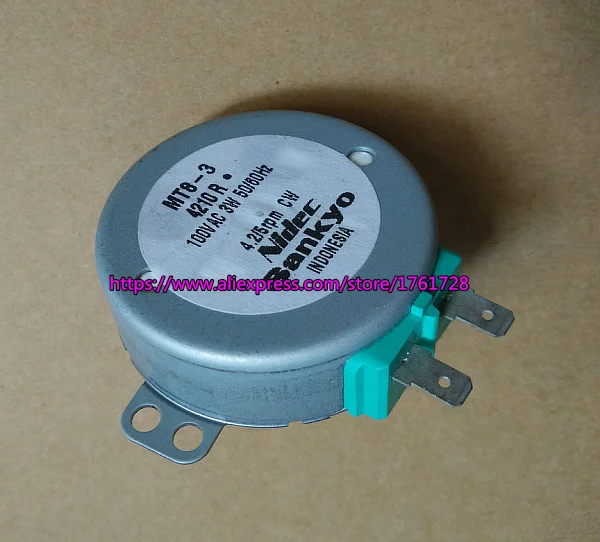 直径50mm爪極モーターAC100V 3W永久磁石同期モーターCW 4.2rpm