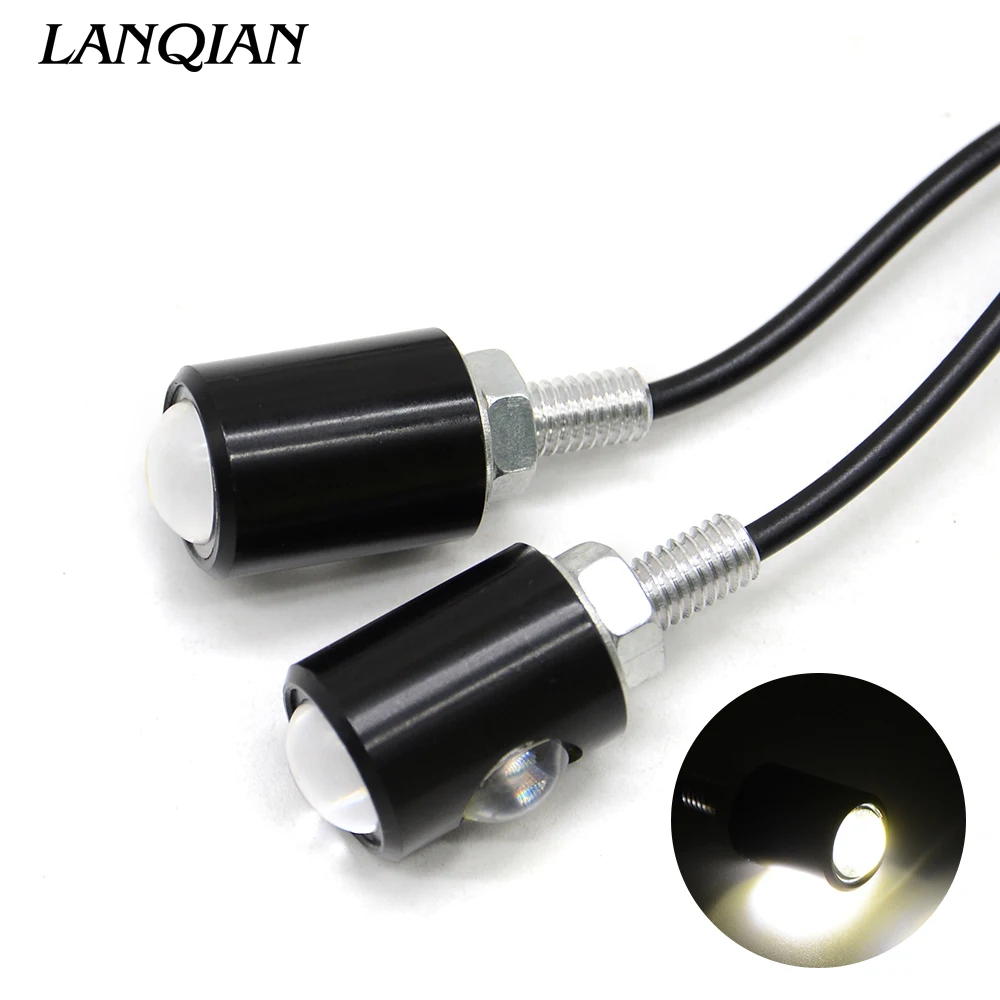

Universal Motorcycle Turn Signal Light Indicators Amber LED Lights For CR YZ RM KX 80 125 250 450 500 CRF YZF RMZ KXF KTM