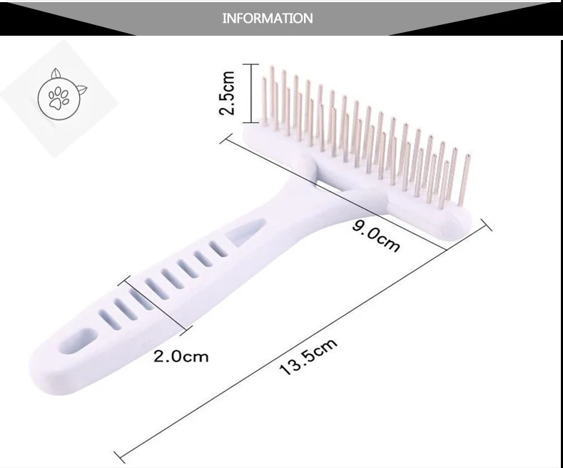 Суперпитомец, белые грабли, расческа для собак, короткие, длинные волосы, мех, удаление, кошка, собака, щетка, инструменты для ухода, товары для собак