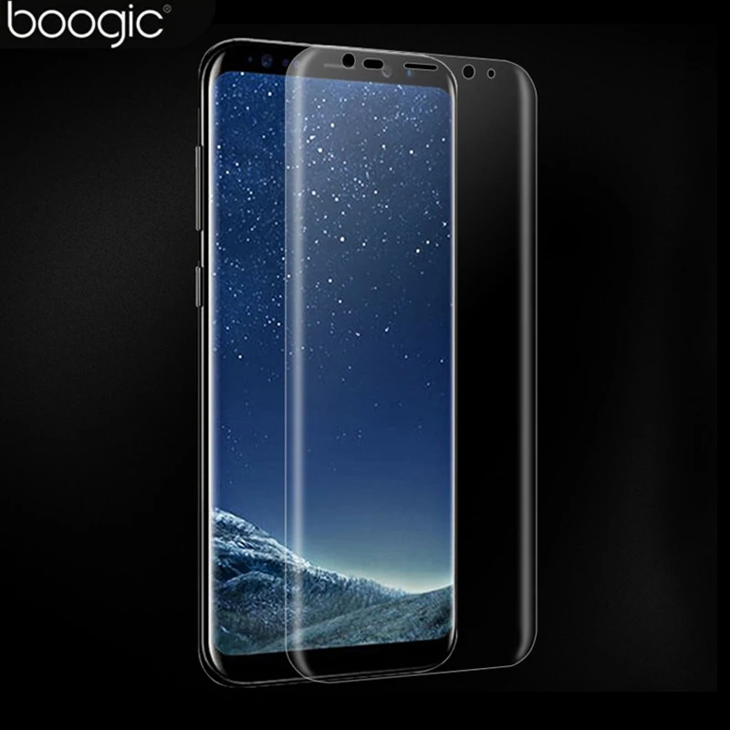 3D изогнутый ПЭТ мягкий полный экран протектор для Samsung Galaxy S8 Plus полное покрытие