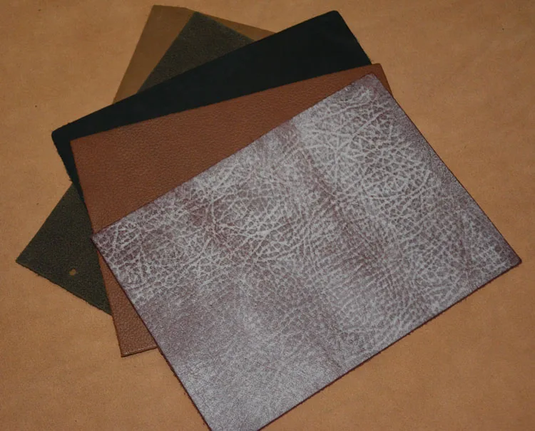 DIY кожа ручной работы коробка ткань тисненая Обычная тиснением случайный