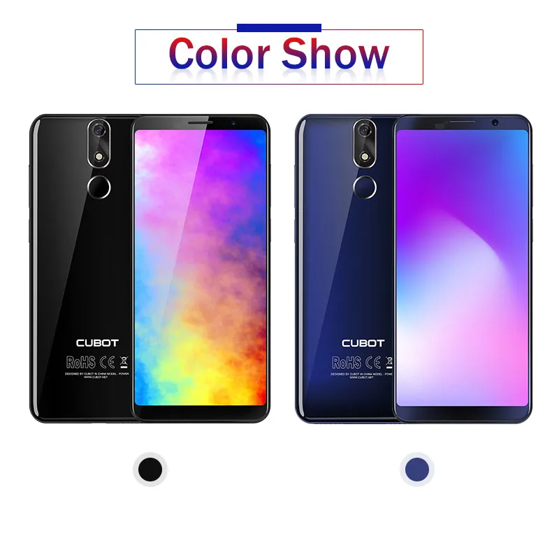  Cubot Power Android 8.1 Helio P23 Octa Core 6000mAh 6GB RAM 128GB ROM 5.99 Inch FHD+ 6P lens Smartp