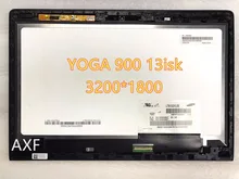 Laptop LED Assembly For Lenovo YOGA 4 Pro YOGA 900 LTN133YL05 LCD Display Touch Screen Digitizer Replacement Panel Part +Frame