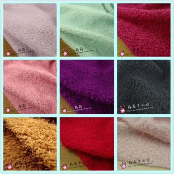 

The new fabric Multicolor thick winter fireworks wool maomao wool Women's suit jacket dress fabrics
