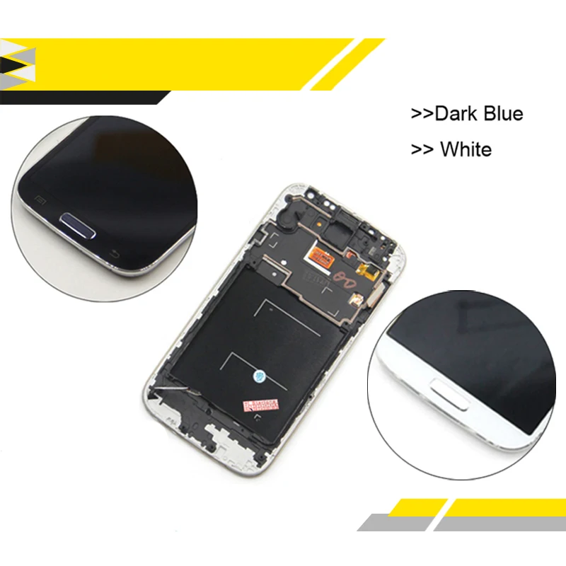 Highscreen I9505 ЖК дисплей для samsung S4 экран Samsung Galaxy LCD GT I9500 i337 дигитайзер с голубой