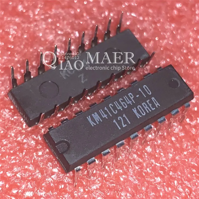 

1pcs/lot KM41C464P-10 KM41C464P KM41C464 41C464 DIP18