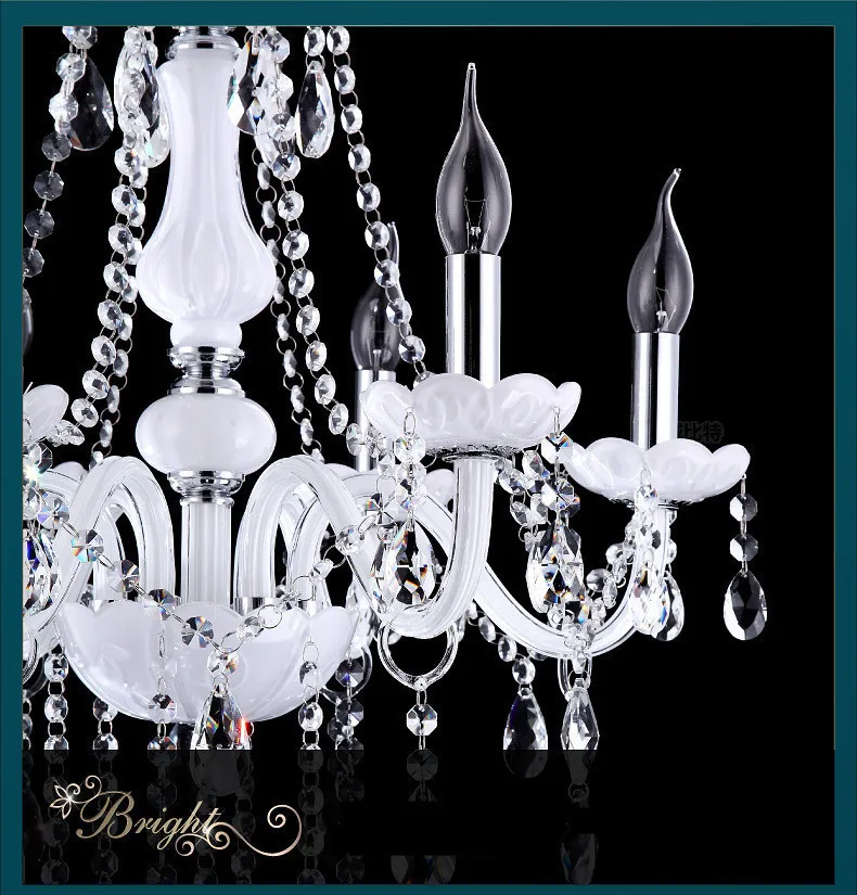 Lustres de Cristal Led Luminária de Iluminação Lustre de Cristal para Casa Moderna Cozinha Sala de Jantar Sala de Estar Lustres Candelabro 18 luminária lustres cozinha moderna sala de jantar lustres candelabros