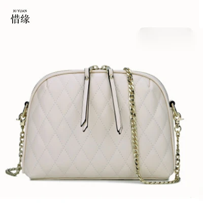 

XIYUAN BRAND Women Handbag Real Genuine Leather Beige shoulder crossbody messenger Bag casual tote bags bolsa feminina sac