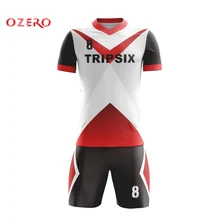 Мужские и женские футбольные Джерси наборы Униформа Футбольная майка из дышащего материала на заказ