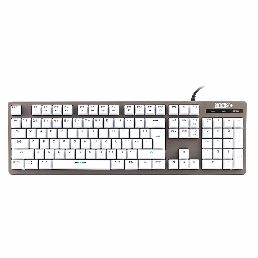 keyboard with backlight