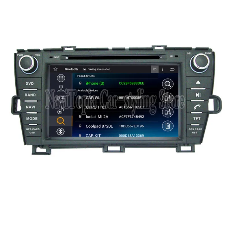 Flash Deal Ectwodvd Octa Core/Quad Core 4G/2G Android 9.0 Car Multimedia DVD Player for Toyota PRIUS right driving 2009- Radio+GPS 4