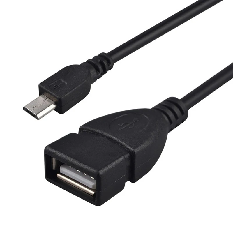 Micro USB OTG кабель адаптер 5pin мини-usb штекер к USB 2,0 Тип Женский хост-адаптер OTG кабель для мобильного телефона MP3 MP4 камеры