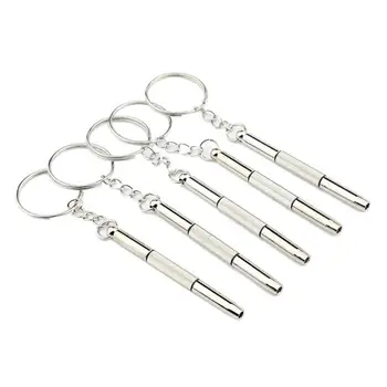 Cheap Mini Keychain Screwdriver Mobile Eyeglass Sunglasses Watch Repair Kit Tool Tools Key Chain Glasses LX4786