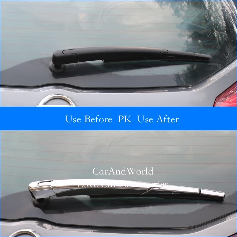 For Nissan Kicks 20162021 Car Rear Window Wiper Cover Trim Tail