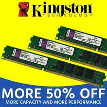 Kingston memória ram, memória com módulo de computador, pc e desktop 1gb 2gb pc2 ddr2 4gb ddr3 8gb 667mhz 800mhz 1333mhz 1600mhz 8gb 1600