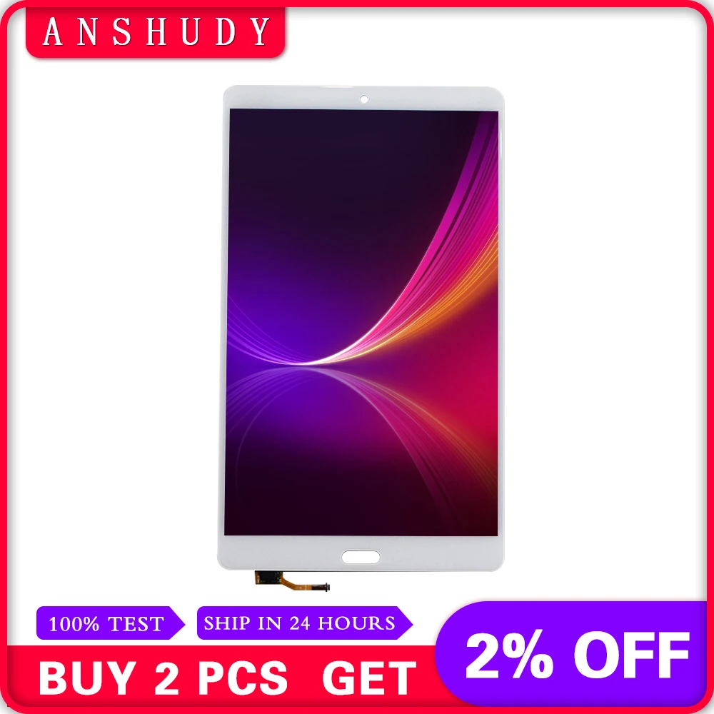 

For Huawei MediaPad M5 SHT-AL09 SHT-W09/M3 8.4 BTV-DL09 BTV-W09 LCD Display Panel Monitor + Touch Screen Sensor Glass Assembly
