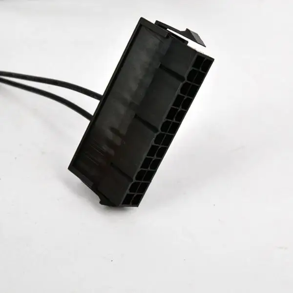 Kebidu ATX 30 см 24 Булавки добыча кабель двойной PSU Питание удлинитель синхронный шнур для добычи 24 Булавки 20+ 4 Булавки