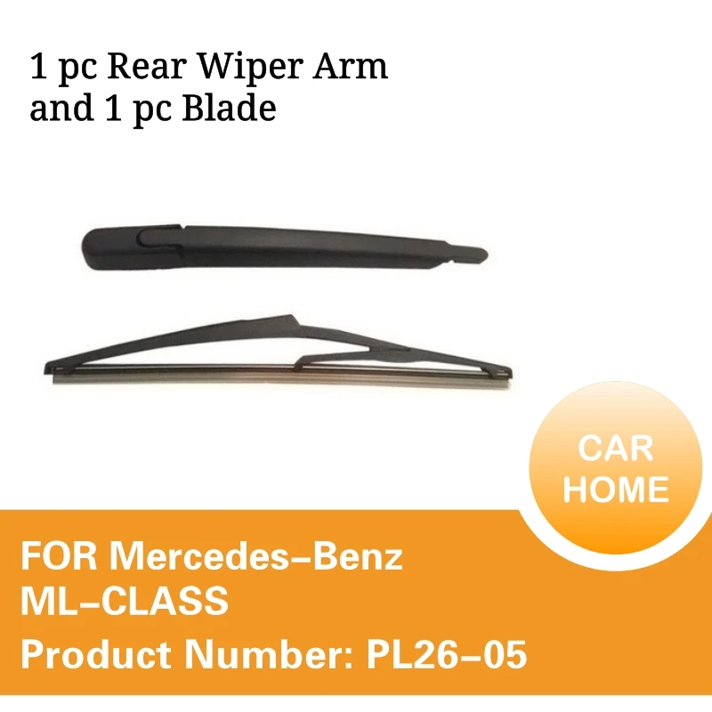 Rear Windscreen Windshield Wiper Blade And Arm For Mercedes Benz ML