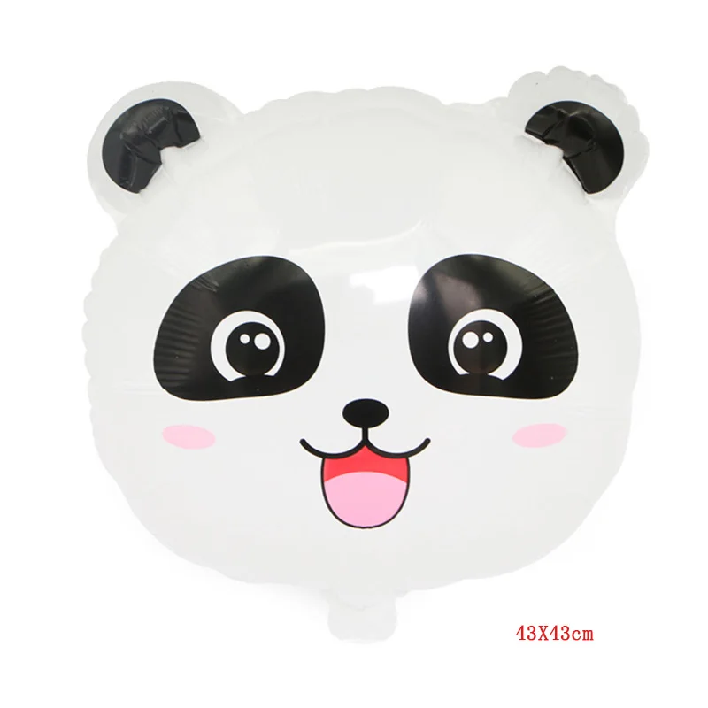 1 шт мультяшный панда фольгированный шар Китай Национальный сокровище С Днем Рождения вечерние украшения Дети воздушный шар Globos Гелиевый шар