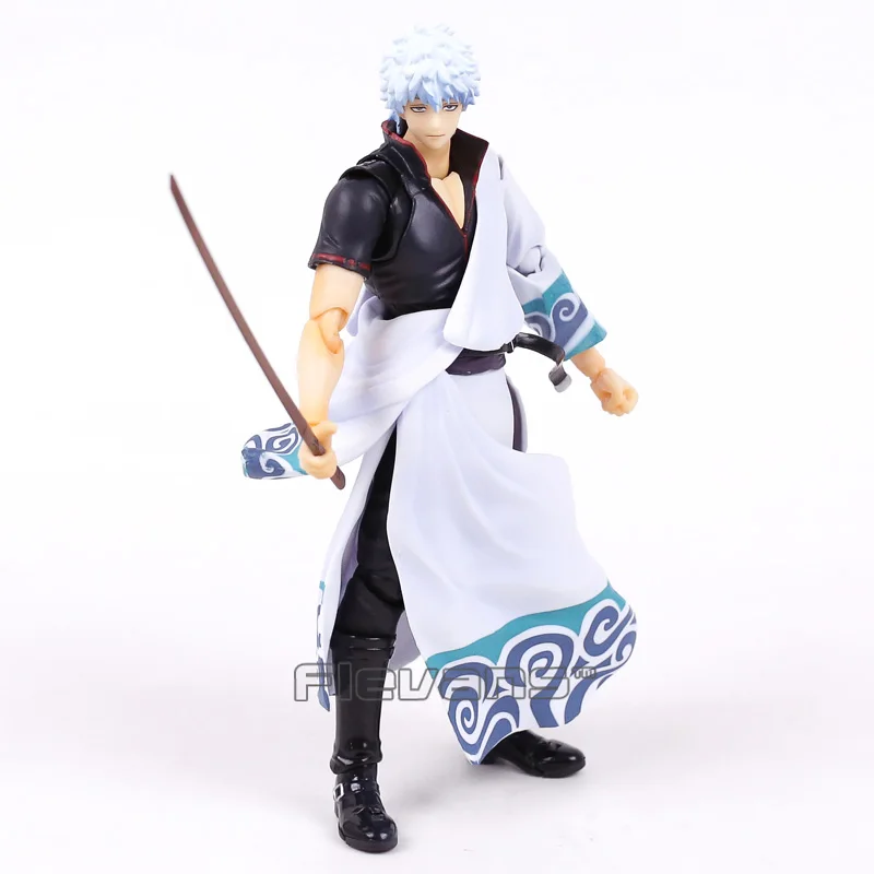 

MegaHouse Variable Action Heroes GINTAMA Silver Soul Sakata Gintoki PVC Action Figure Collectible Model Toy 18cm