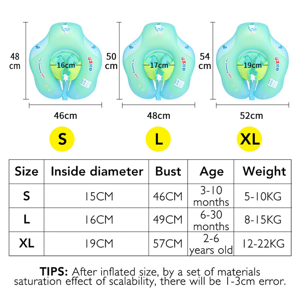 Детское плавание кольцо От 0 до 6 лет надувные подмышки плавание кольцо надежную защиту детей Двухместный плот плавающие игрушки бассейн