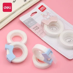Deli 10PC Cutter Invisible Tape Paste Adhesive Correction Transfer Printing Writing Surface Label Stickers Account Adhesive tape Deli 10PC Cutter Invisible Tape Paste Adhesive Correction Transfer Printing Writing Surface Label Stickers Account Adhesive tape